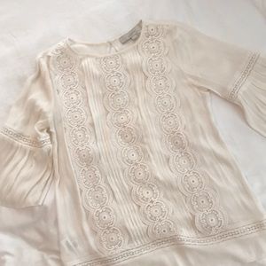 Loft crochet blouse XS